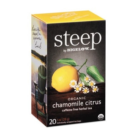 Bigelow Tea Co Bigelow, Steep Tea, Chamomile Citrus Herbal, 1 Oz Tea Bag, 20PK 17707